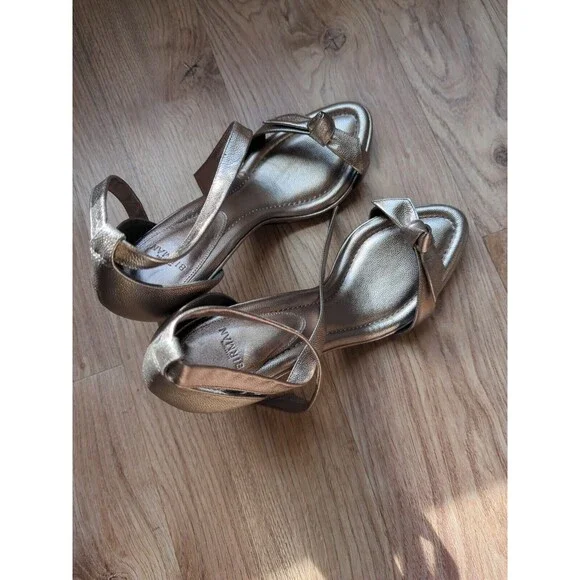 Alexandre Birman Clarita 85 Flare Curve Sandal Heels Womens 10 IT 41
